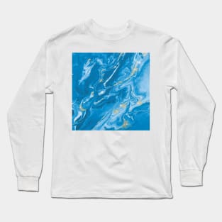 Abstract Ocean Long Sleeve T-Shirt